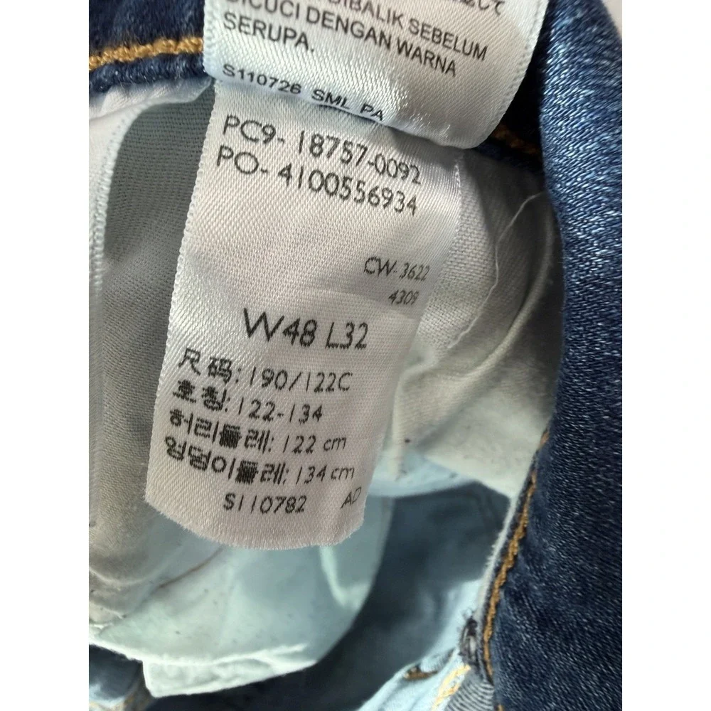Levi's 48x32 541 Athletic Taper Stretch Mens Jeans Denim Big & Tall